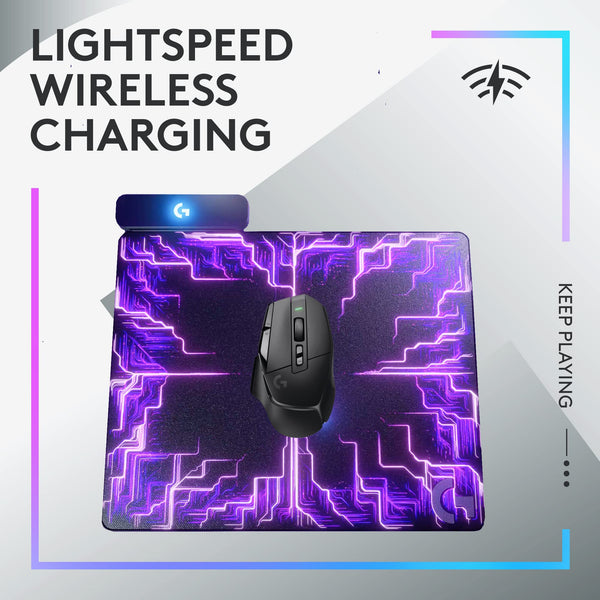 Logitech G G502 X PLUS LIGHTSPEED Wireless RGB Gaming Mouse - Optical mouse with LIGHTFORCE hybrid switches, LIGHTSYNC RGB, HERO 25K gaming sensor, compatible with PC - macOS/Windows - Black