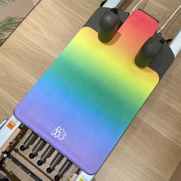 Professional Pilates Reformer Mat - Quick Dry Pilates Mat, Non Slip Sweat Wicking Cover - Pilates Equipment, Reformer Accessories. Premium Pilates