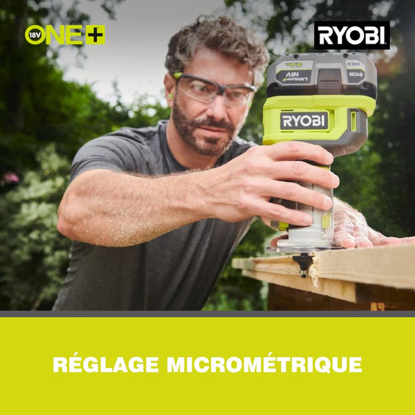 RYOBI RTR18-0 18V Cordless Trim Router