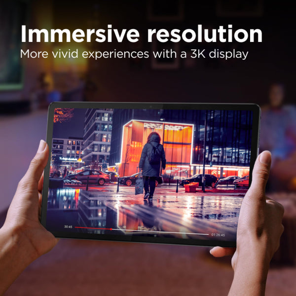 Lenovo Tab M9 Android tablet | 9-inch HD | 32GB | Clear Case + Film | WiFi | 3GB RAM | Arctic Grey | Designed for portable entertainment