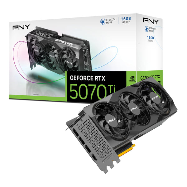 PNY GEFORCE RTX™ 5060 Ti 8GB ARGB Overclocked Triple Fan DLSS 4