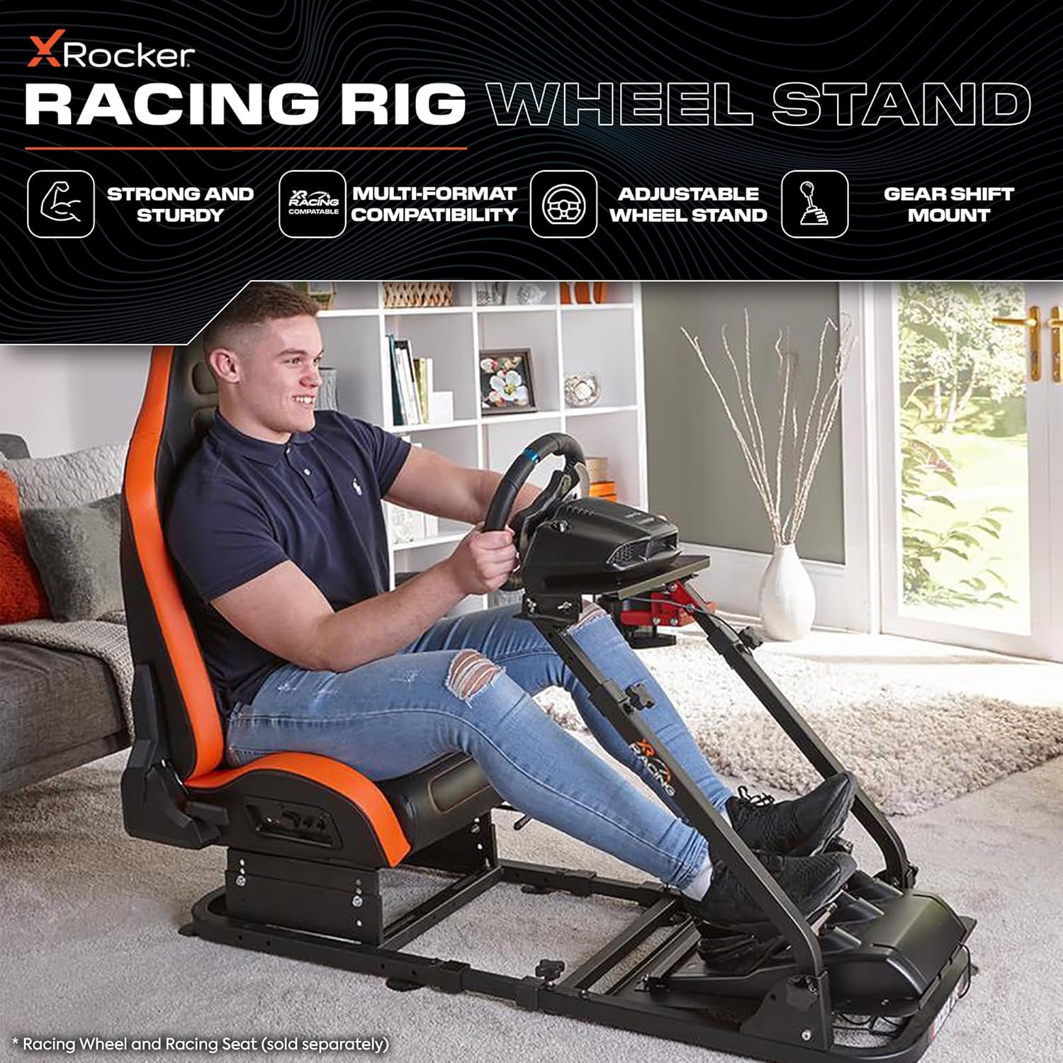 Racing Simulator Rocker Drift Gaming Chair Clearance X Rocker Xr