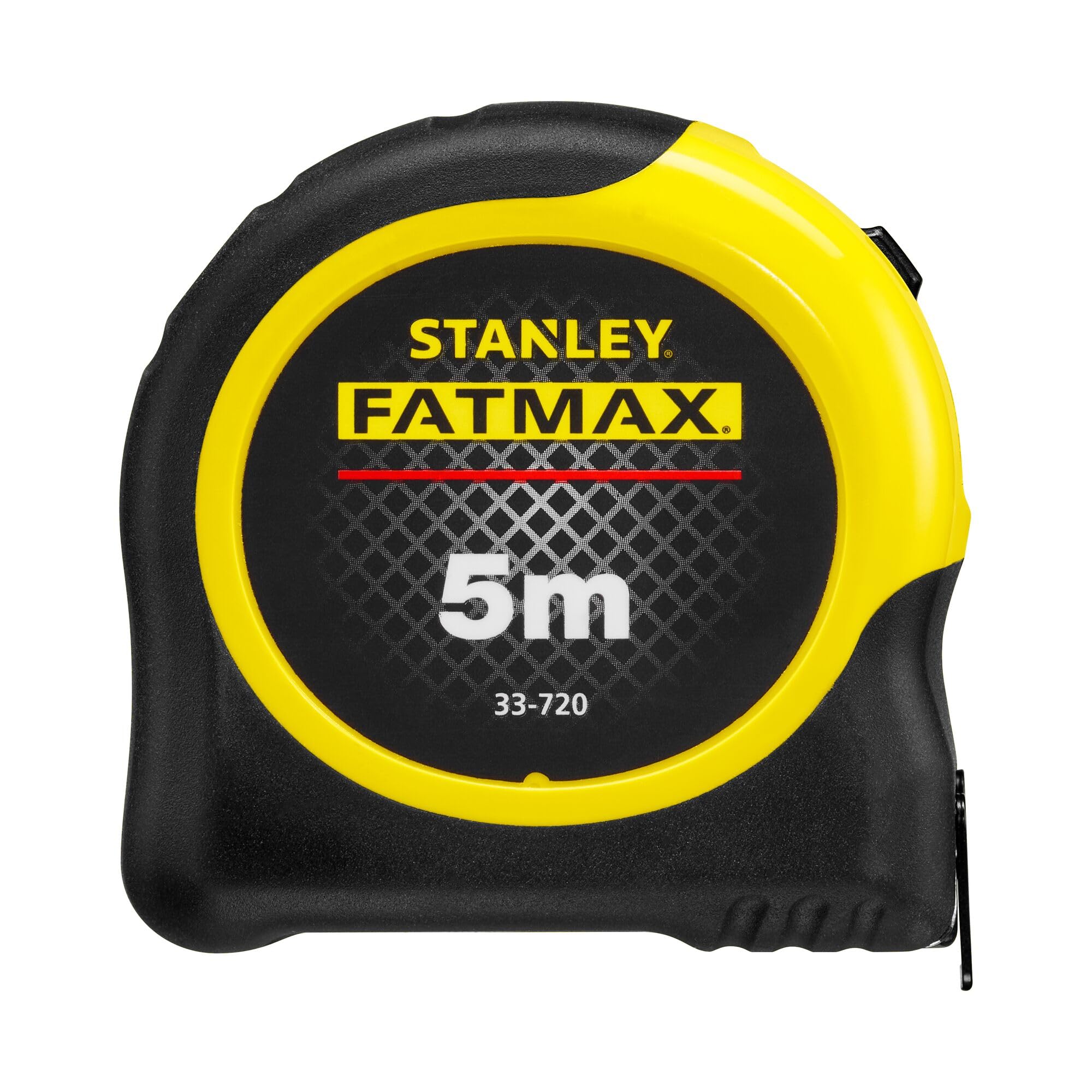 STANLEY Tape Measure Blade Armor 8 M Metric Shock Resistant with Mylar Coating and Cushion Grip 0-33-728