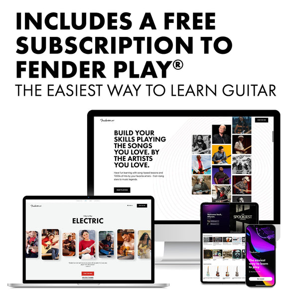 Fender CD-60 Dreadnought V3 DS Acoustic Guitar in Black with Walnut Fretboard, Great for Beginners, Comes with Free Virtual Lessons