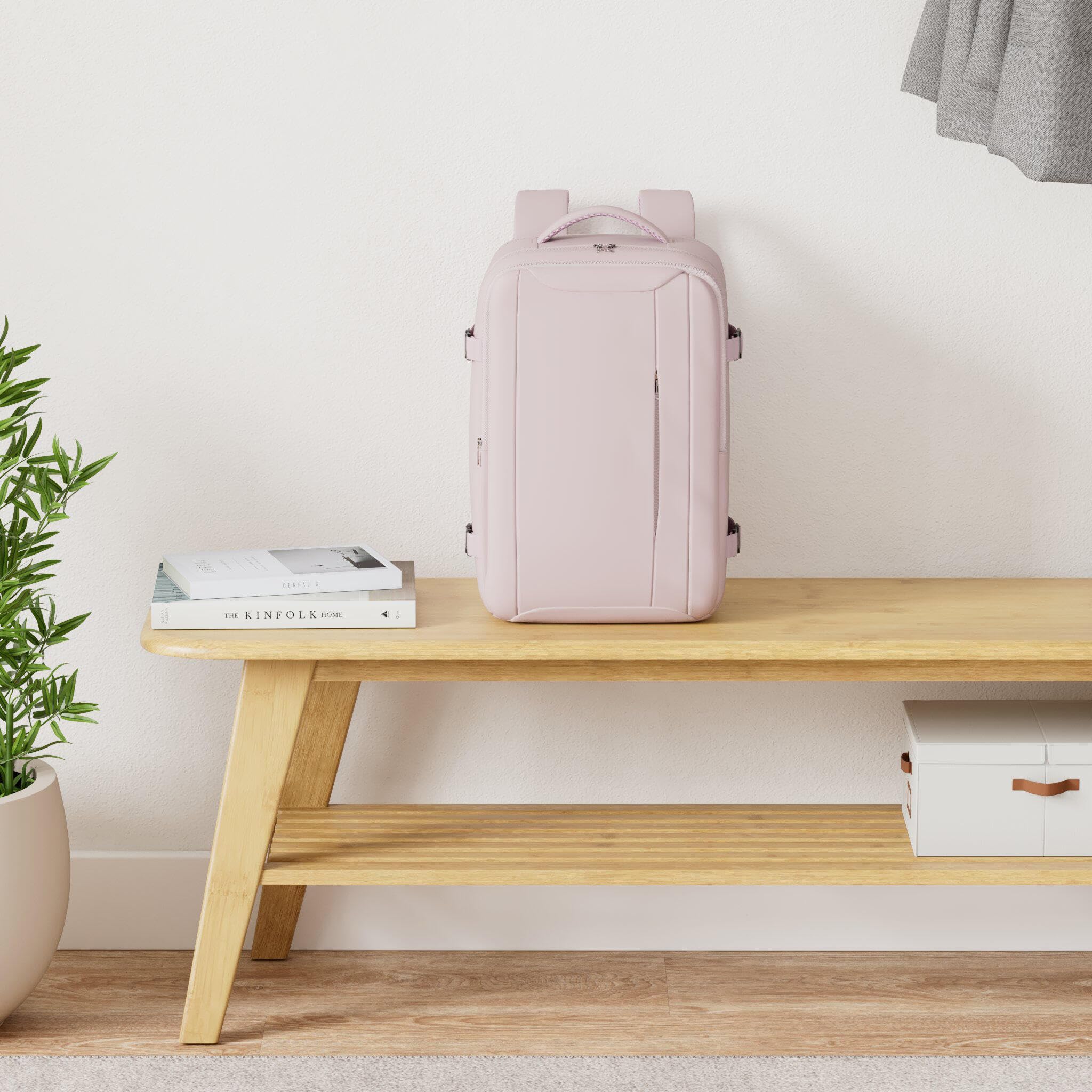 for Ryanair Cabin Bags 40x20x25 Underseat Bag,Small Travel Backpack Cabin Size Carry-ons for Women Men,Hand Luggage for Overnight,Casual Daypack with Laptop Compartment,Anti Theft Pocket