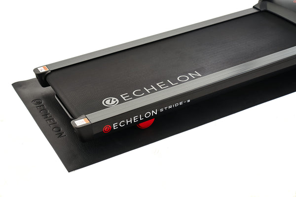 Echelon Fitness Protective Indoor Treadmill Mat: 35.25"W x 78.75"L Black