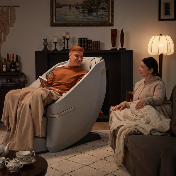 ROTAI Full Body Massage Chair,Zero Gravity Massage Chair for Home,Back Massagers for Pain Relief,Rocking Chair with Heat