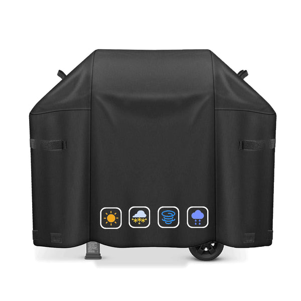 Grill Cover for Weber Spirit II 300& Spirit 200 Series, Heavy Duty BBQ Cover for Weber Spirit Series Compared to 7139, 52 Inch Waterproof,