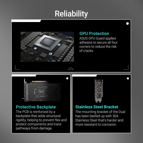 ROG Herculx Graphics Card Holder - Tool-free adjustable GPU support bracket, Spirit level, Solid zinc alloy, 72-128mm, Extensive compatibility, Aura Sync