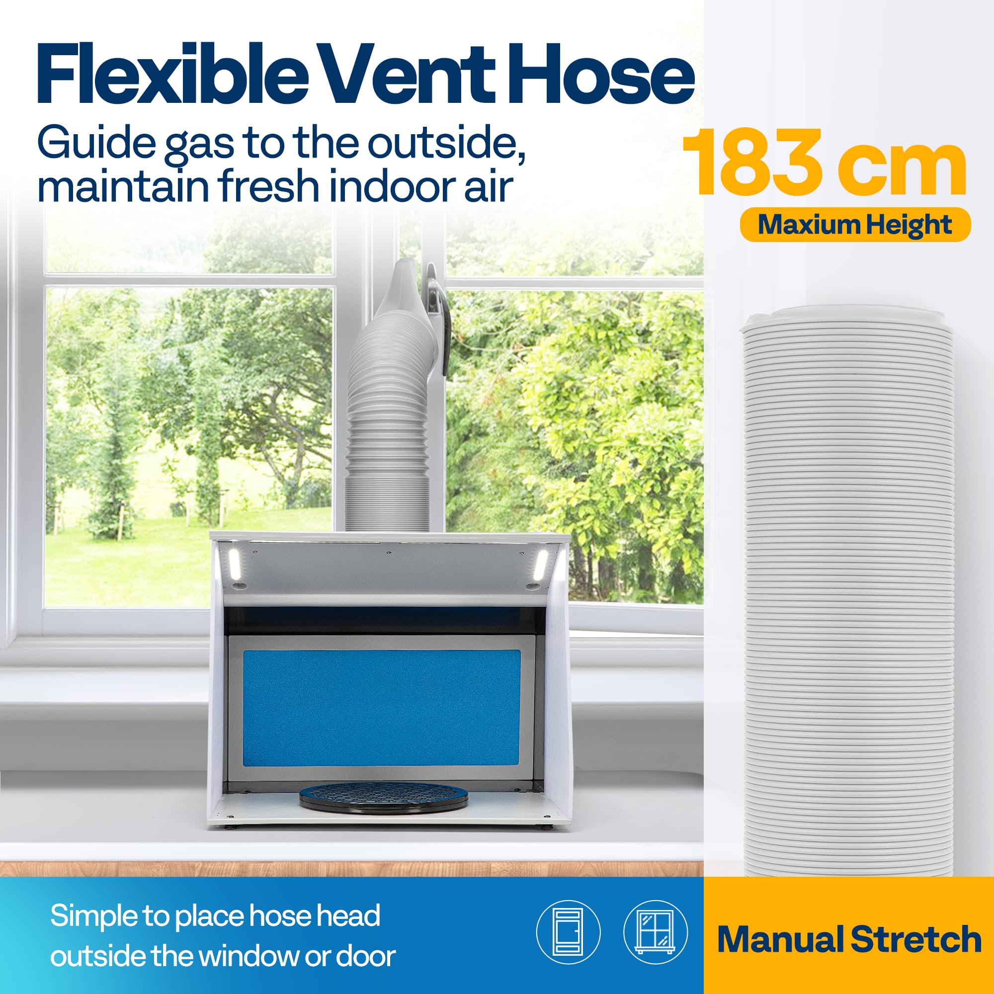 VIVOHOME Dual Fans Airbrush Paint Spray Booth with 4 LED Lights Turn Table and Filter Hose, Portable Airbrush Booth for Painting Model Craft