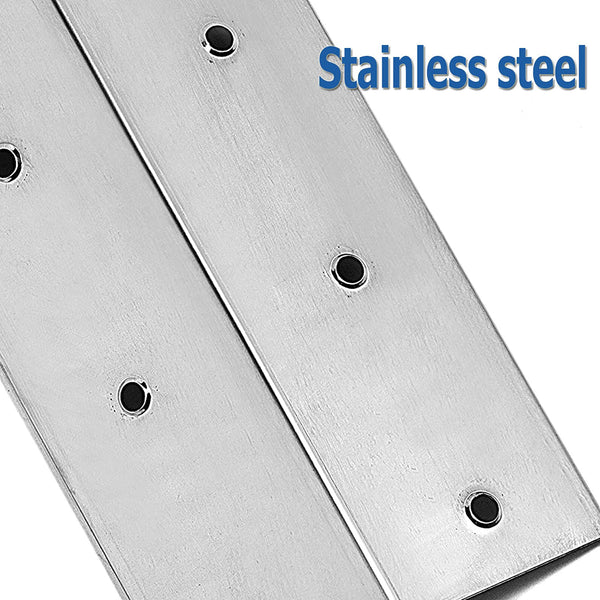 GriHero 41cm x 12.7CM BBQ Heat Plates, Outdoor Barbecue Flame Tamers for Outback BBQ Spare Parts, Blooma EM-84400SS, Kansas 4-burner, TCG4203,