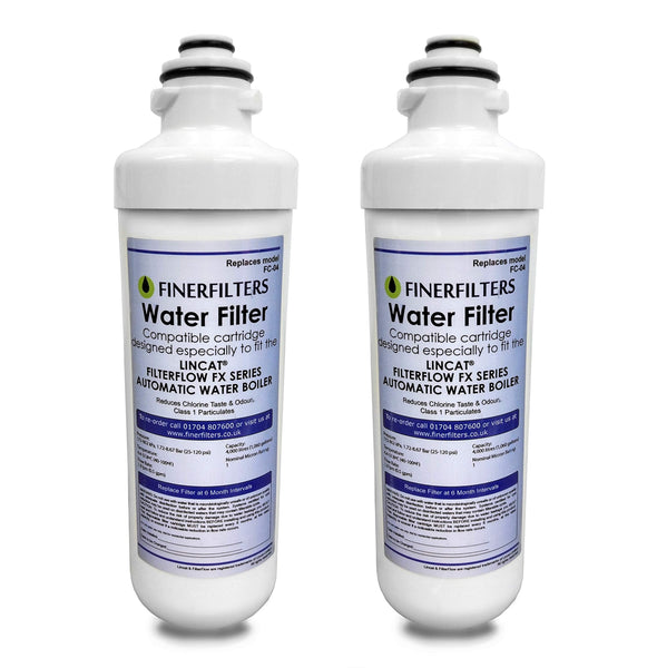 Finerfilters FC04 Water Filter Compatible with All Lincat FilterFlow FX Series Automatic Water Boilers Including EB3FX, EB4FX, EB6FX, EB6TFX,