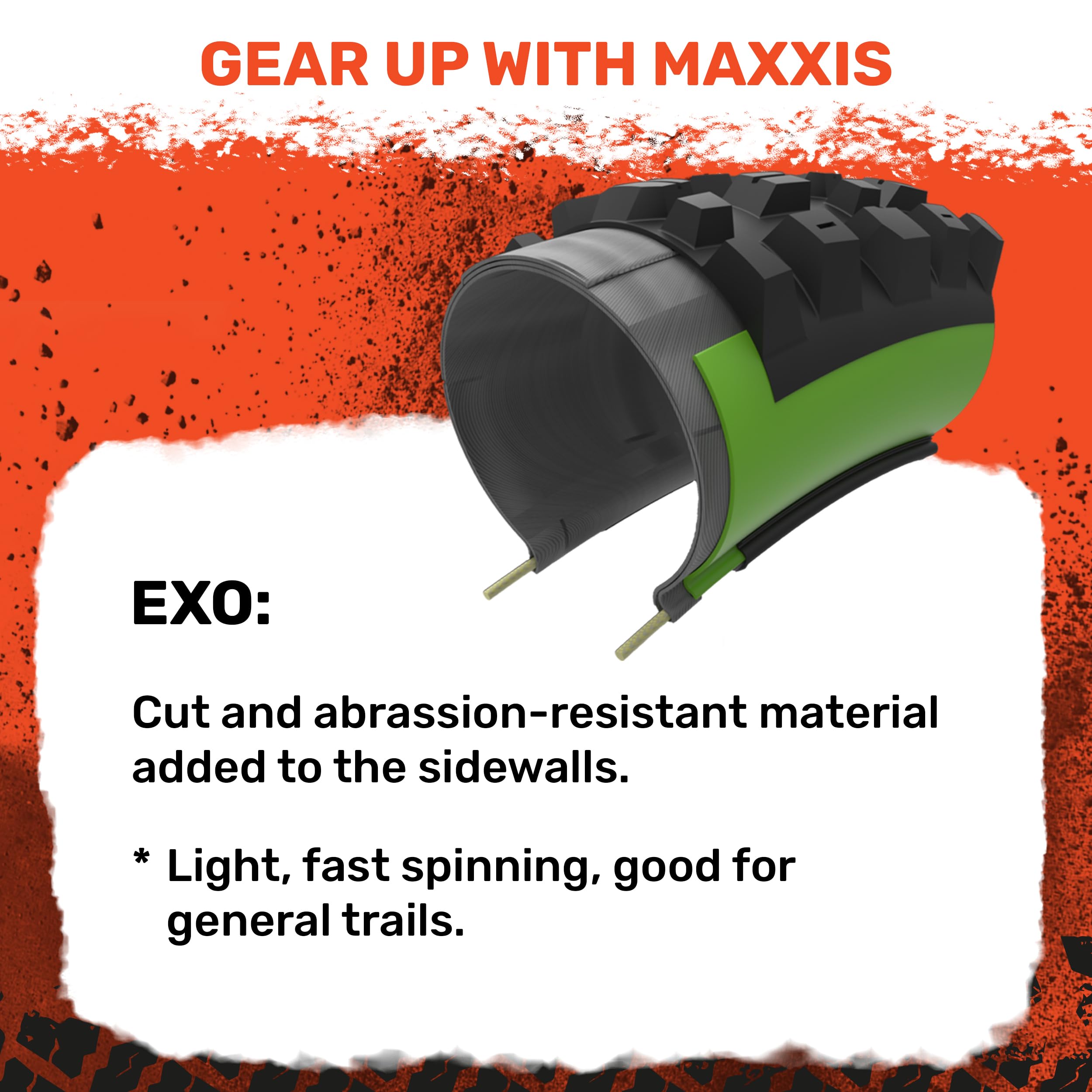 Maxxis Minion DHR2 Folding Dual Compound Exo/tr Tyre - Black, 27.5 x 2.60-Inch