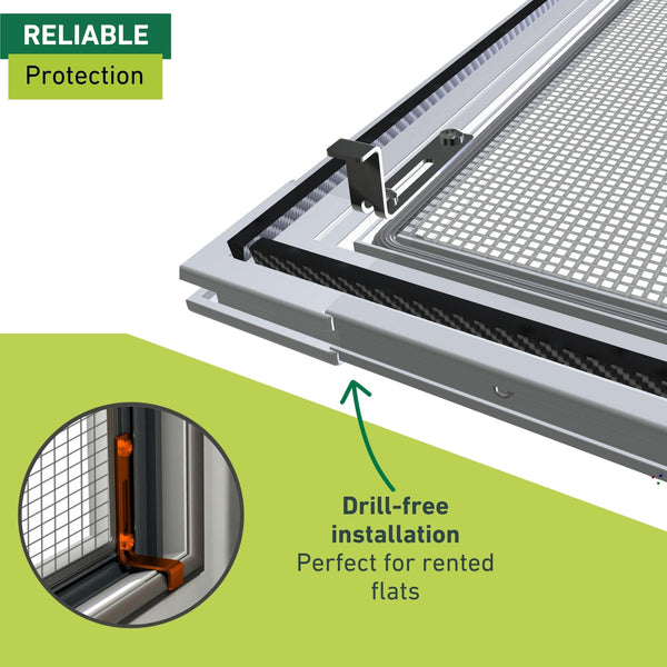 IS Plus Frame Window 140 x 150 cm A.