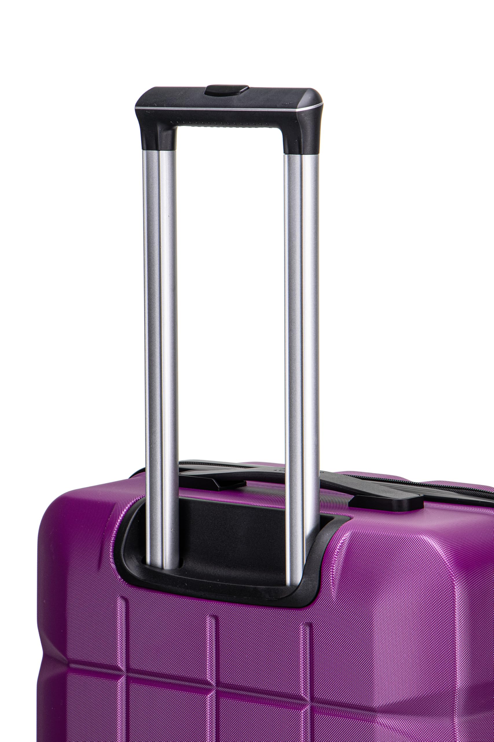 ATX Luggage Suitcase Large on 4 Dual Spinner Wheels Super Lightweight ABS Hard Shell Hold Check in with Built-in TSA Lock (Orange, 110 Liter)