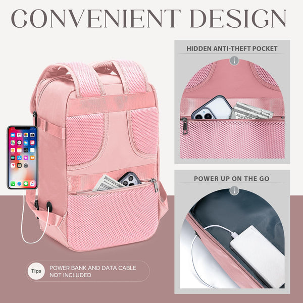 Cabin Bags 40x20x25 for Ryanair Underseat Carry-ons Bag Hand Luggage Bag Travel Backpack Cabin Size 20L