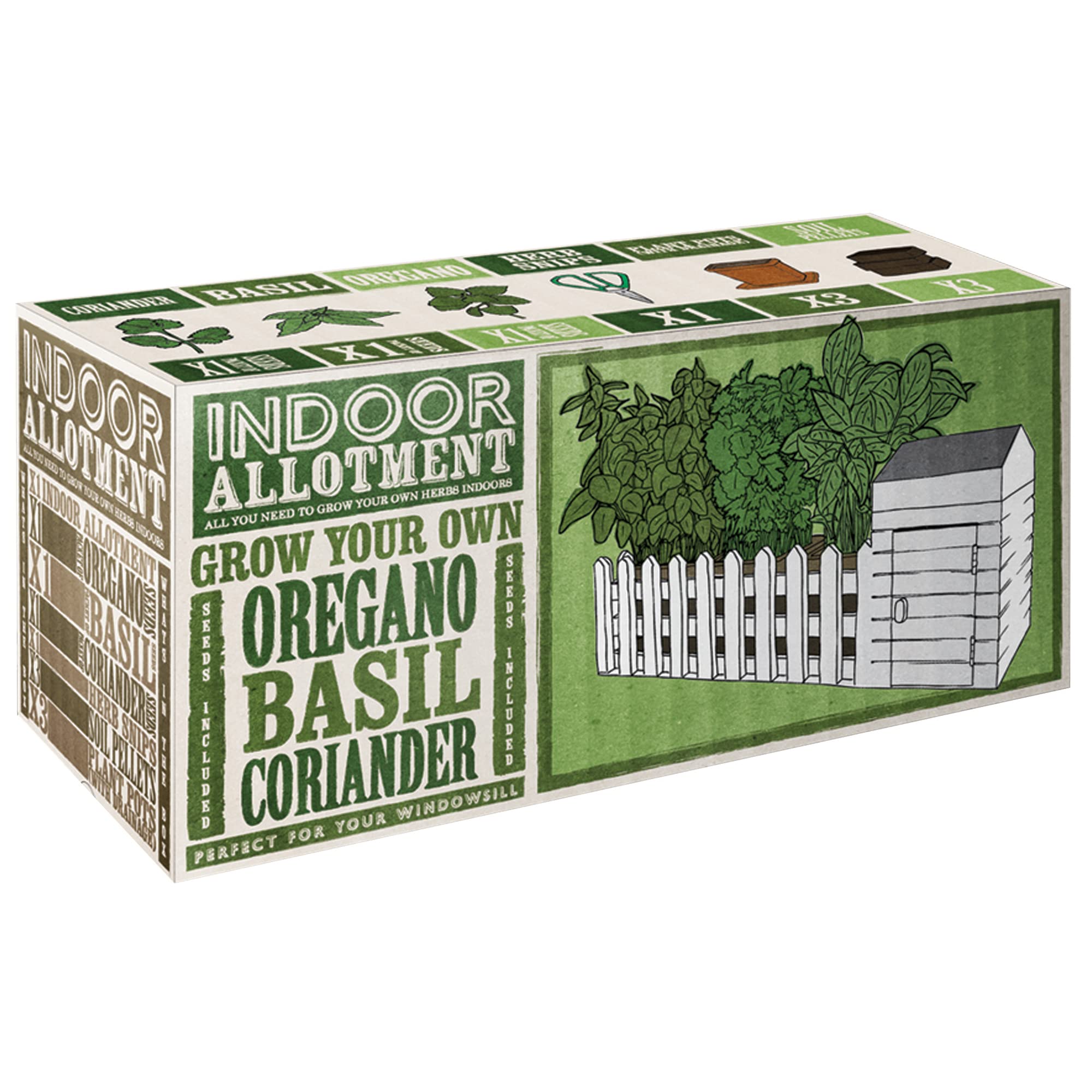 Oliphant Indoor Allotment Gift Set Herb Garden