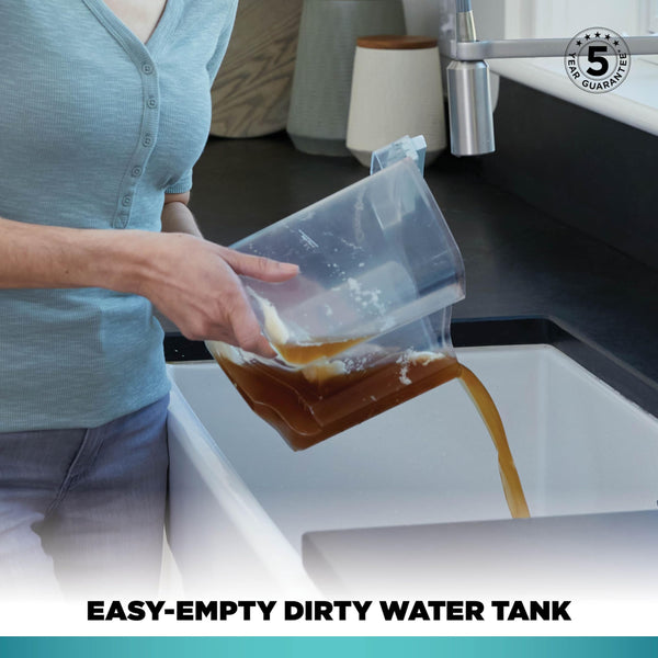 Shark CarpetXpert HairPro Pet Carpet Cleaner with Anti-Clog, Anti-Clump, Anti-Tangle, Removes Stains & Odours from Carpets & Rugs, Includes Deep Clean Pet Formula, 1000W, EX220UK