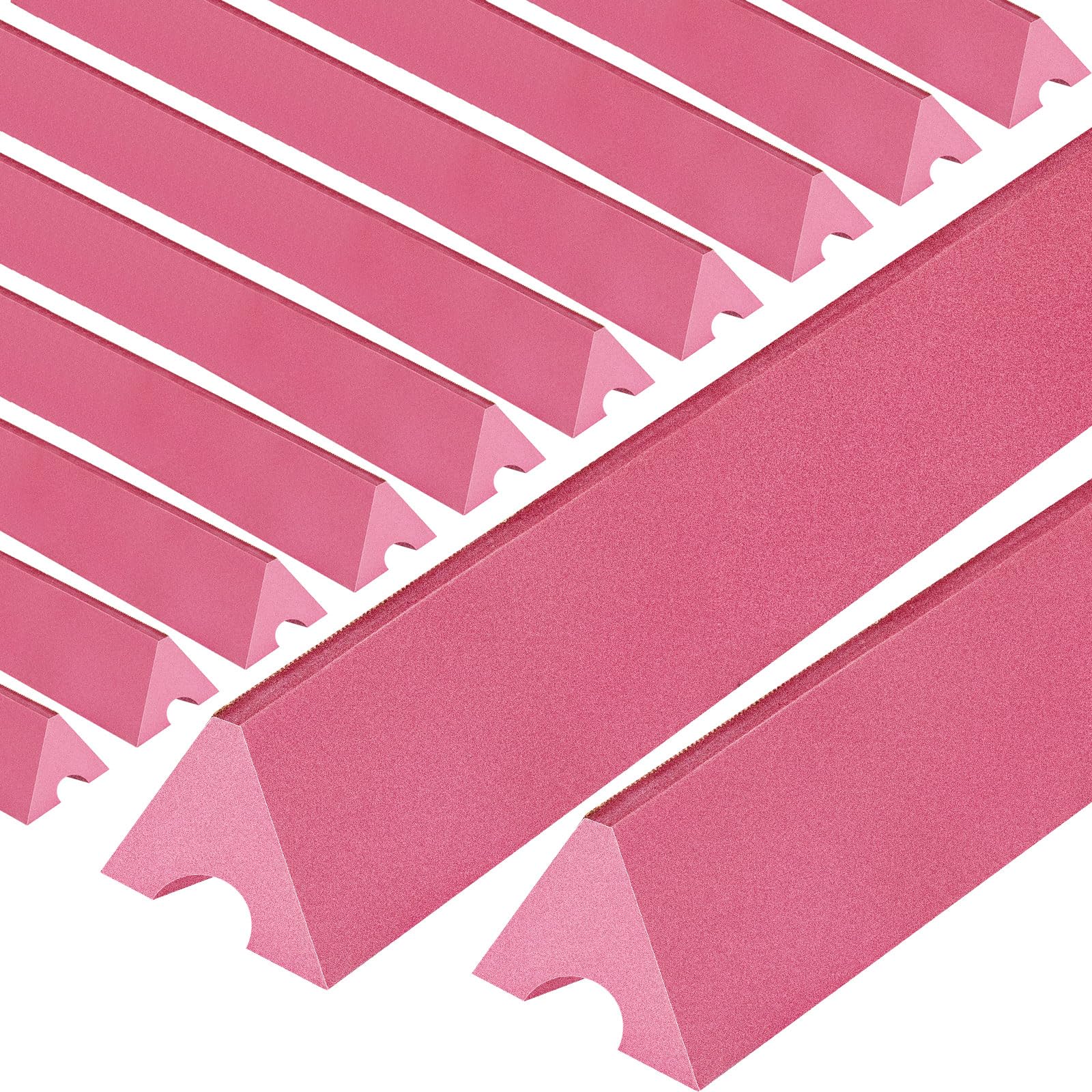 Amylove 6 Pack K66 Rubber Bumpers Pool Table Bumpers Replacement Pool Table Rail Cushions Billiard Rail Rubber Cushions 8 Foot for Billiard Pool Table