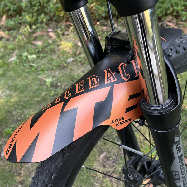 NICEDACK Mudguards Mountain Bike, 2 Pieces Mudguard Fit 20-29 Inch MTB Mudguard Front and Rear Compatible Bicycle Splash Guard