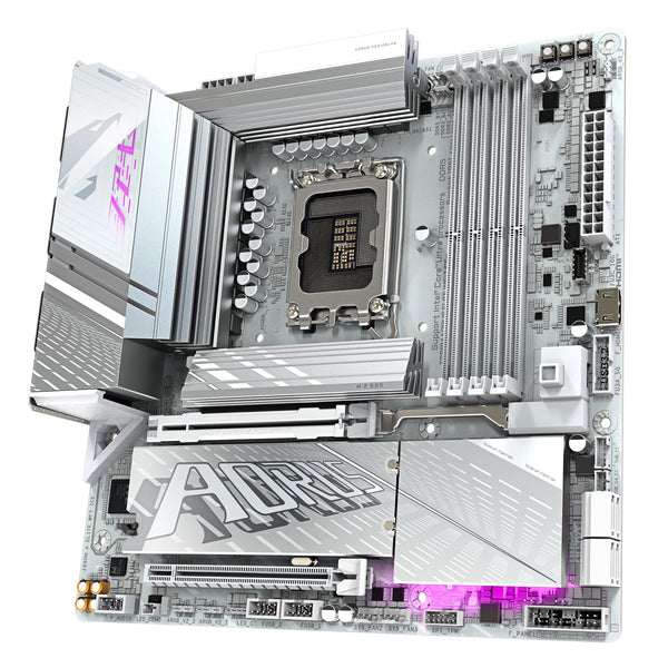 GIGABYTE Z890I AORUS ULTRA Motherboard - Supports Intel Core Ultra (Series 2) CPUs, 8+1+2 phases VRM, up to 8800MHz DDR5 (OC), 1xPCIe 5.0 + 1xPCIe 4.0, Wi-Fi 7, 2.5GbE LAN, Thunderbolt 4