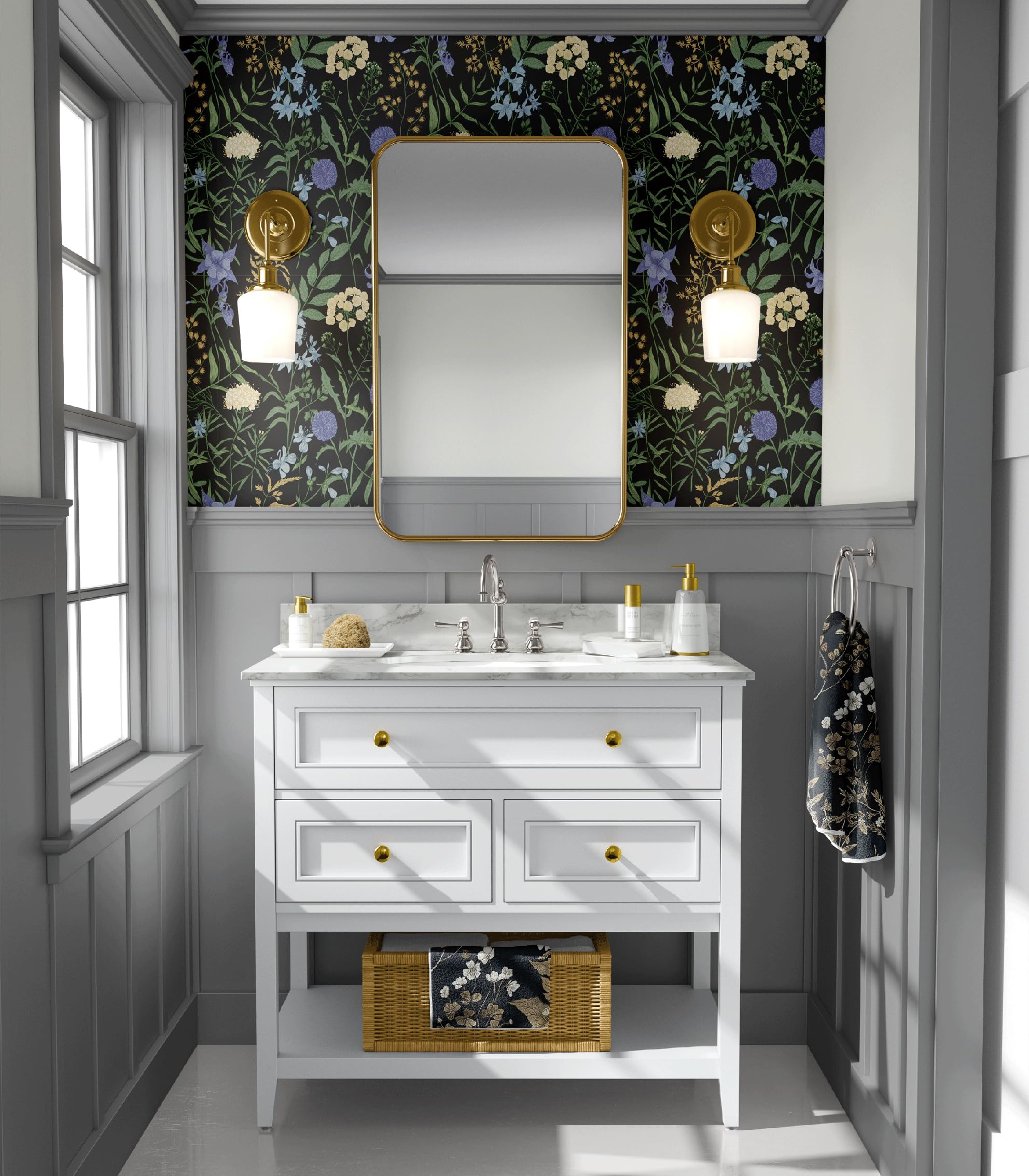 myforHD Self-Adhesive Wood Grating Wallpaper Wood Stripe Grain Natural Wooden Slats Wallpaper Peel and Stick Contact Paper PVC Vinyl Film Removable Waterproof