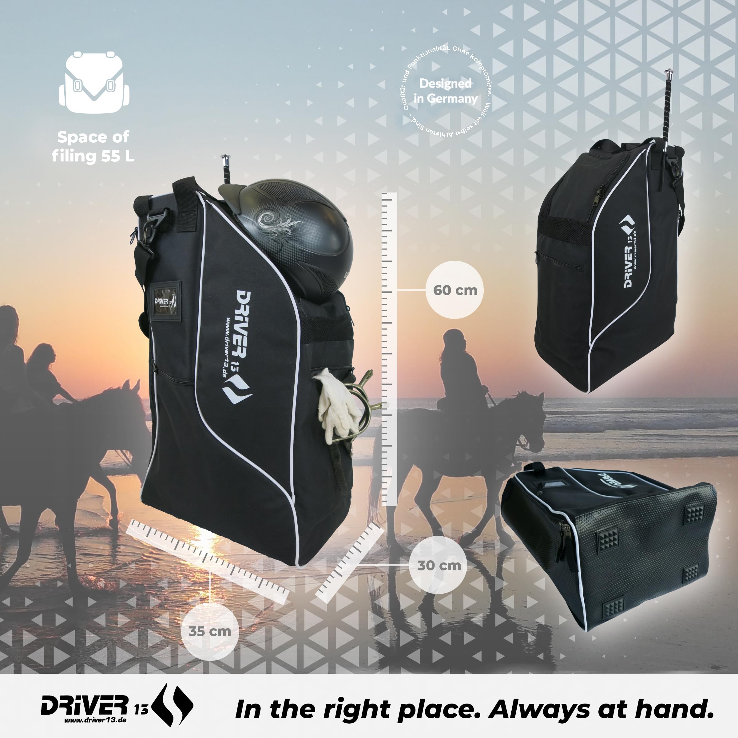 Driver13 ? Riding Boots Bag Deluxe