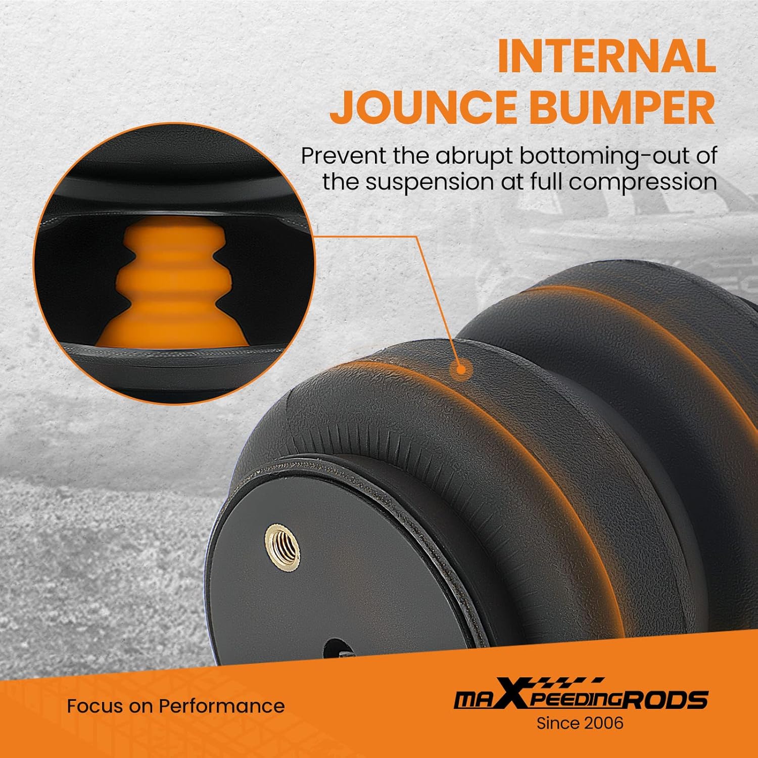 maXpeedingrods Air Bag Suspension Kit, up to 5000 lbs, Air lines, valve, Mounting Bracket, Hardware for Dodge Ram 2500 2003-2013 4WD, for Dodge Ram 3500 2003-2018 4WD