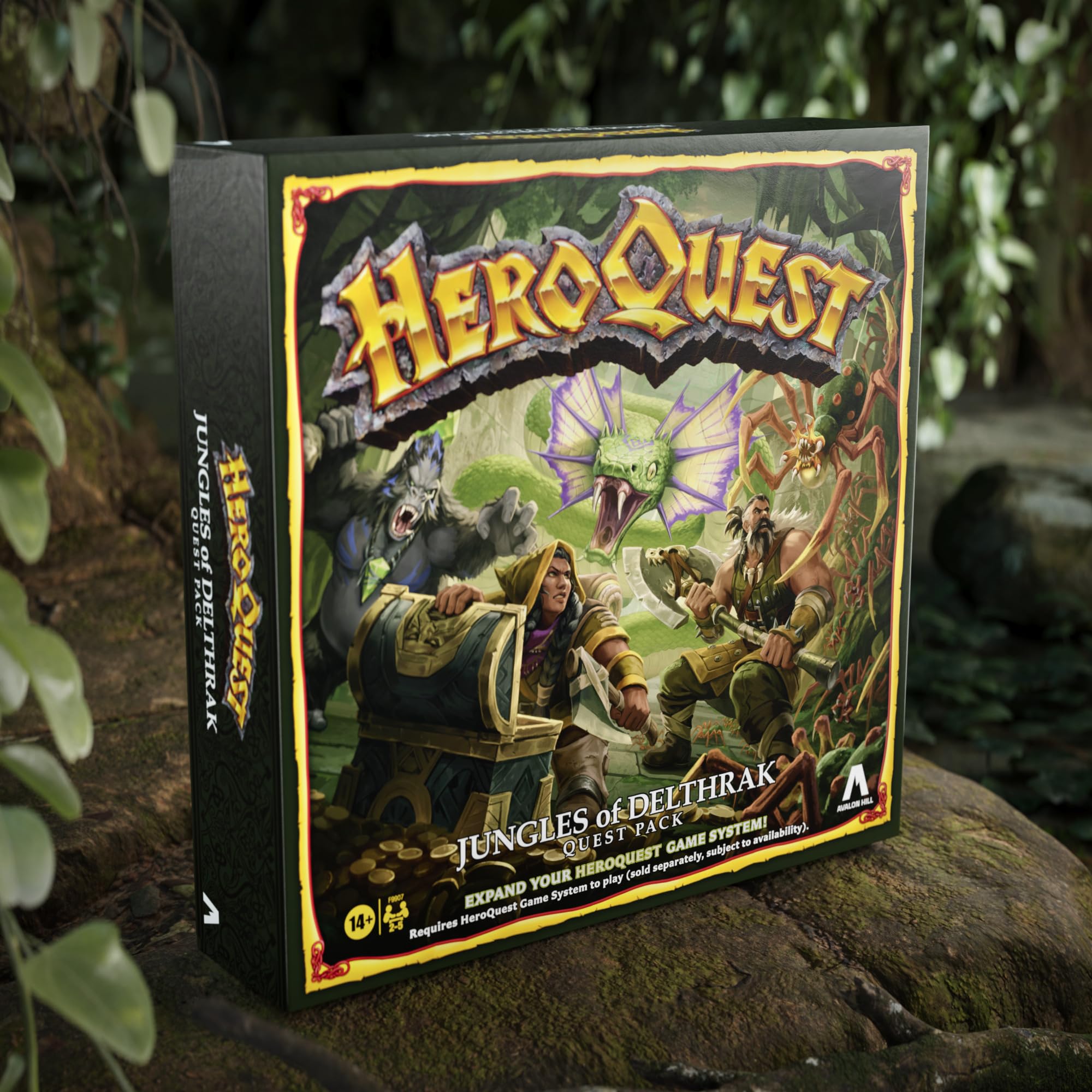 Avalon Hill HeroQuest Jungles of Delthrak Quest Pack, Requires HeroQuest Game System to Play, Roleplaying Games - English Version
