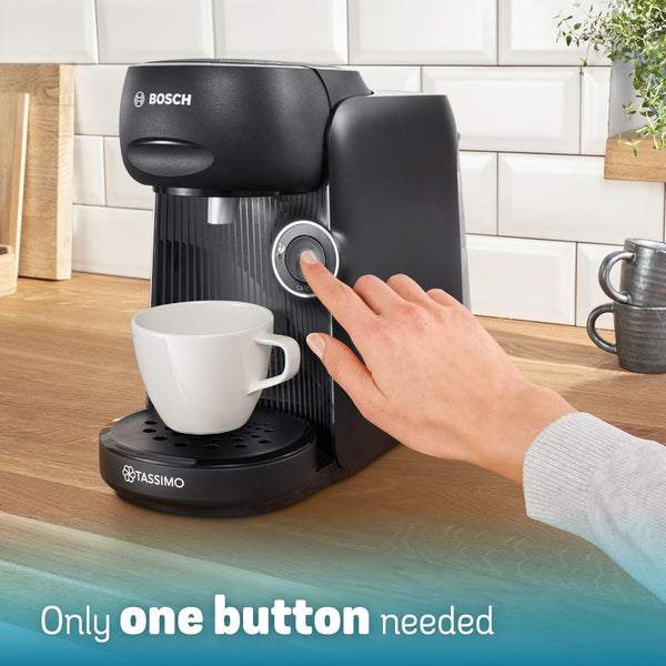 Tassimo by Bosch Finesse Friendly Pod Coffee Machine in Cream TAS167PGB with INTELLIBREW and IntensityBoost, Compatible with 50 Different Beverages