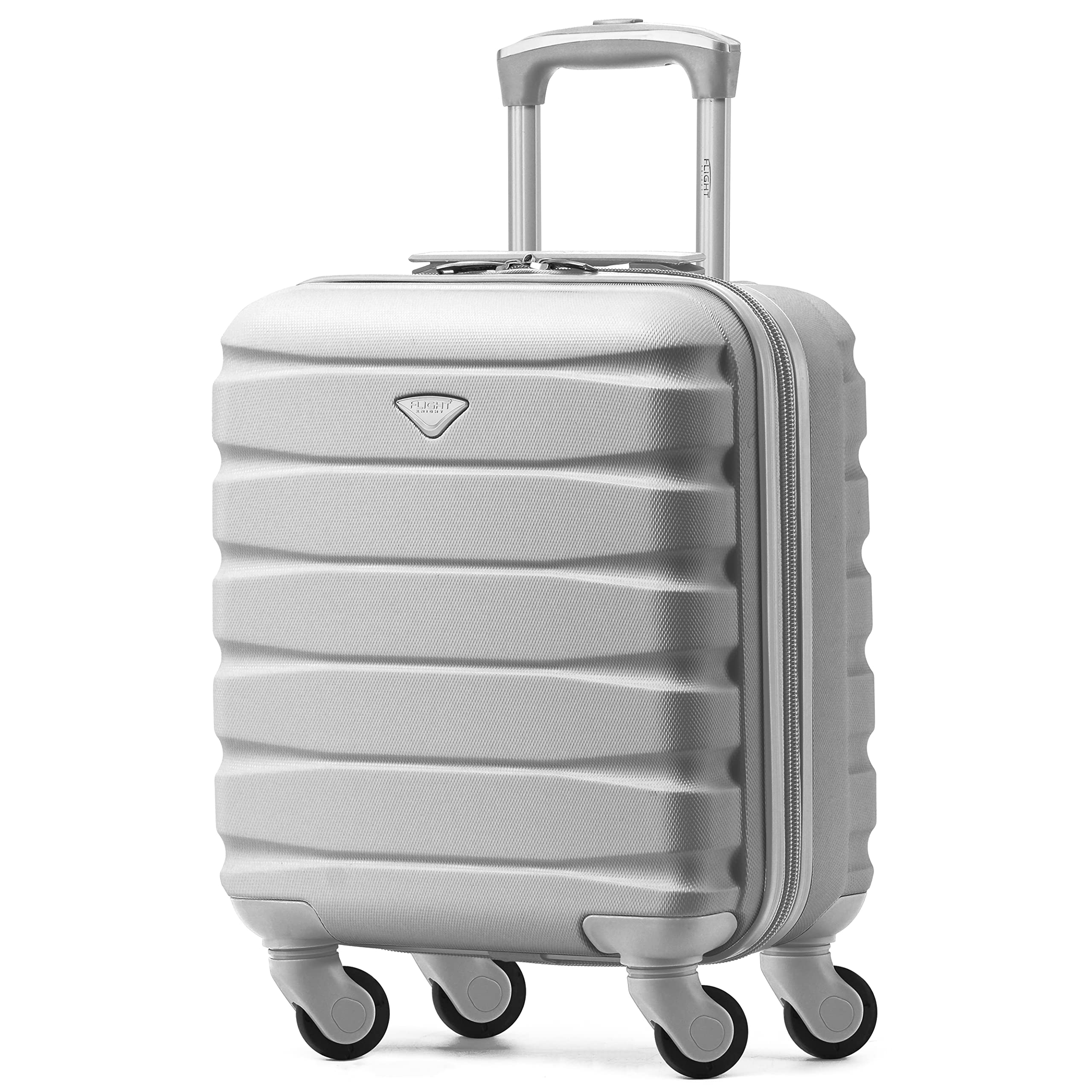 Flight Knight Set of 3 Lightweight 4 Wheel ABS Hard Case Suitcases Cabin & Hold Luggage Options Approved for Over 100 Airlines Including easyJet, British Airways, Ryanair, Jet2 & Many More