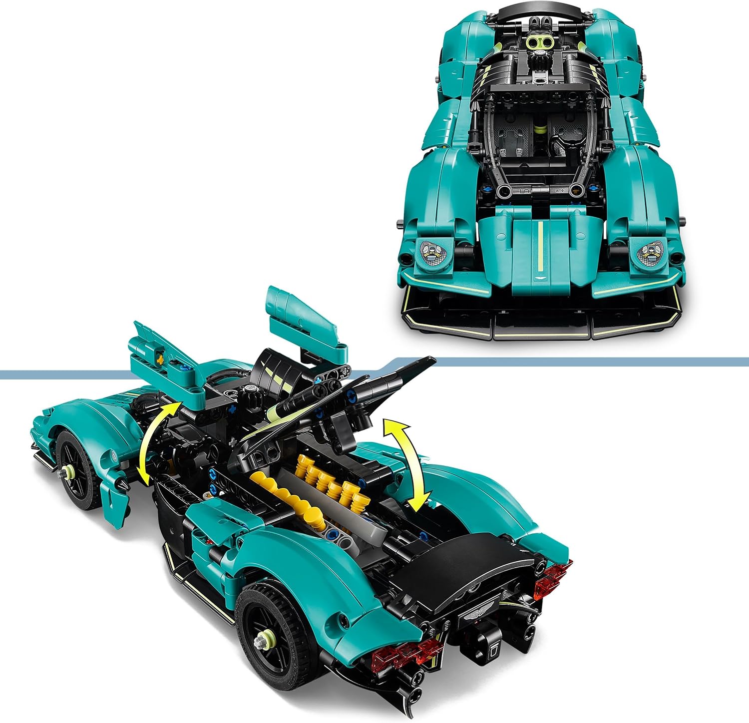LEGO Technic Aston Martin Valkyrie Buildable Car Model Kit, Vehicle Toy for Kids, Creative Gift for Boys and Girls Aged 9 and over 42208