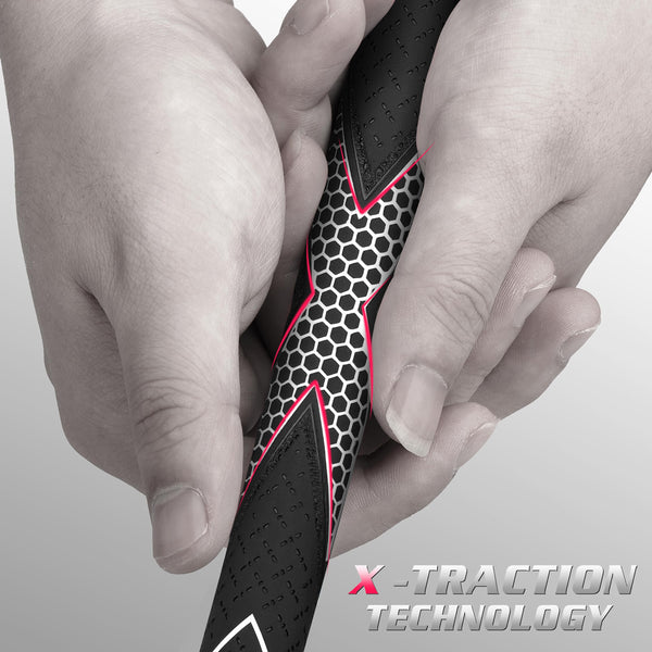 CHAMPKEY Premium Rubber Golf Grips 13 Pack | High Traction and Feedback Rubber Golf Club Grips - All Repair Kits (Black&White, Midsize)