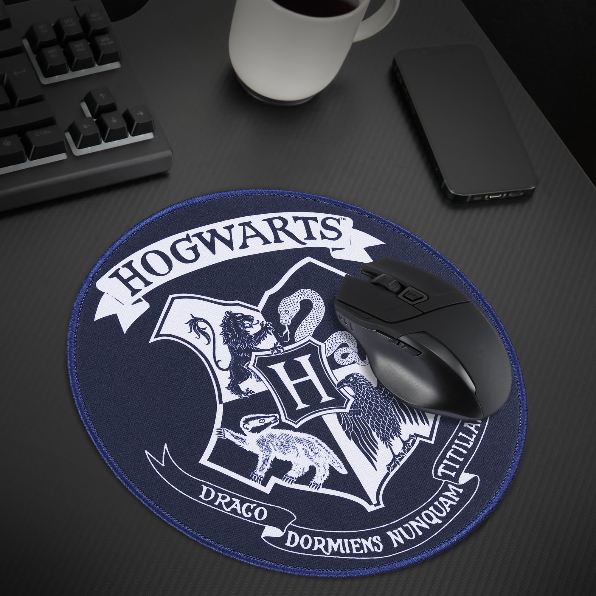 Harry Potter - Hogwarts gaming mouse pad - Gift mouse pad for office under official Harry Potter licence - 30