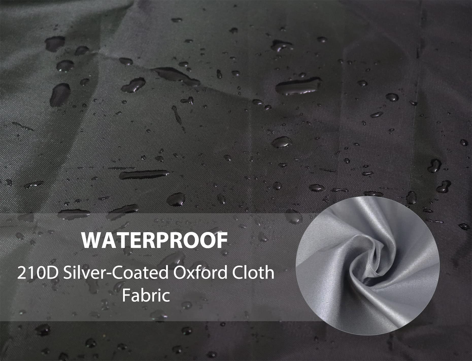 MaWGcowerd Treadmill Cover, Folding Treadmill Cover, Dustproof and Waterproof Cover, Oxford Cloth Waterproof Sunscreen Cover(Black)