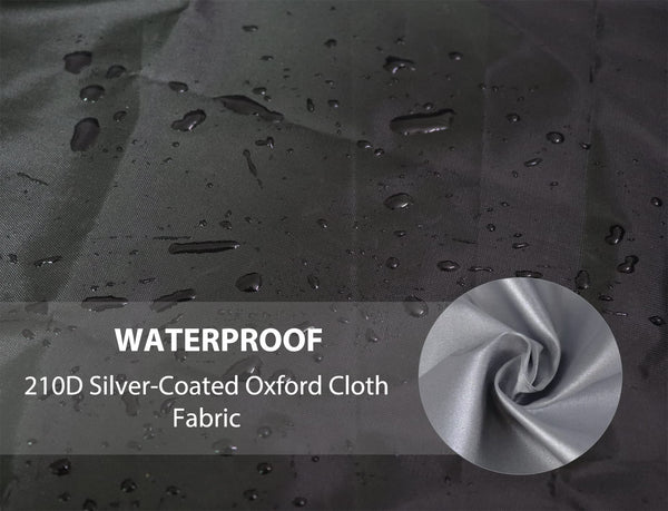 MaWGcowerd Treadmill Cover, Folding Treadmill Cover, Dustproof and Waterproof Cover, Oxford Cloth Waterproof Sunscreen Cover(Black)