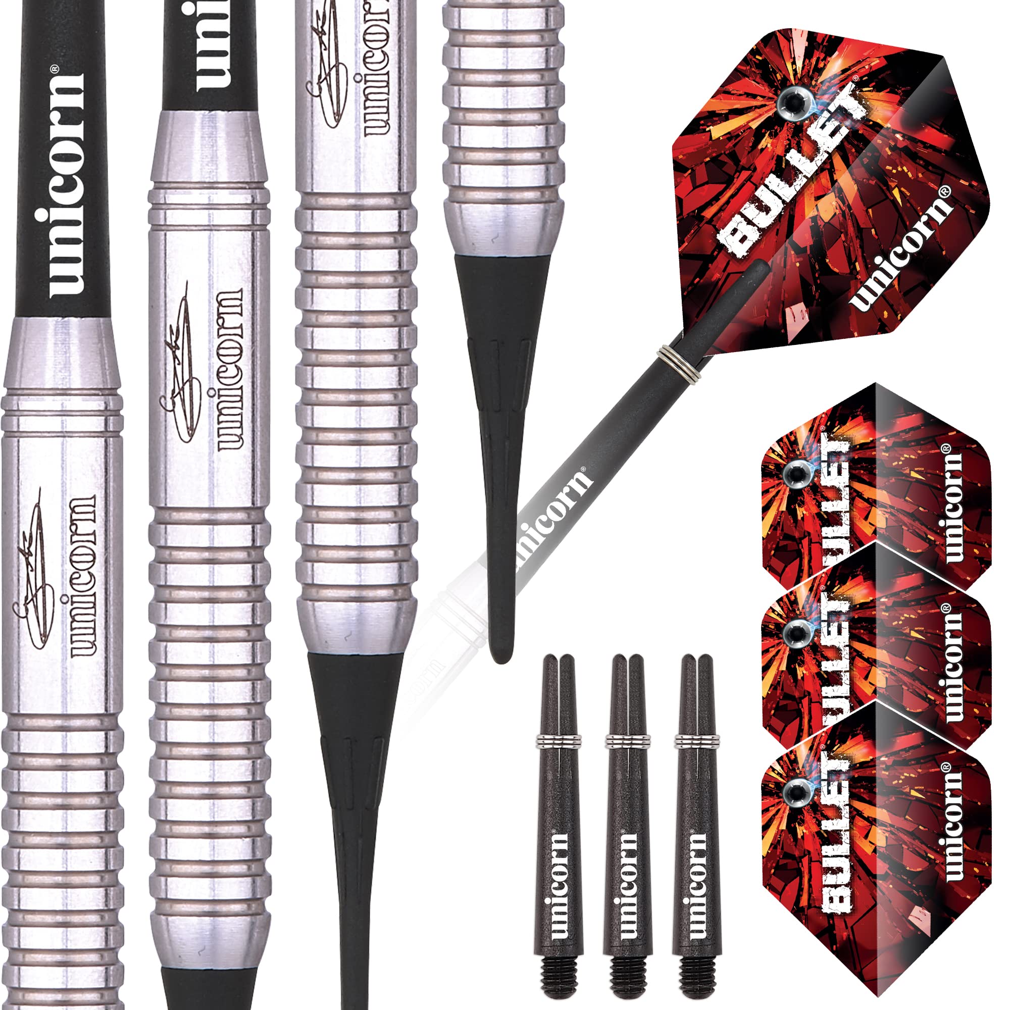 Unicorn Unisex Brass Gary Anderson Soft Tip Darts