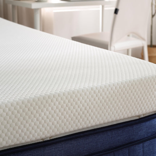 Gwydre Memory Foam Single Mattress,High Density Ventilated Memory Foam Bed Mattress,with Removable & Washable Non-slip Cover (L190-W90-H10)