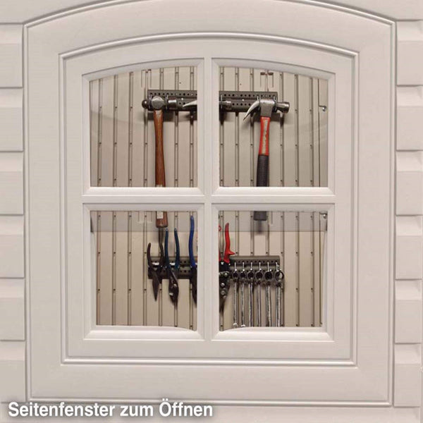 Lifetime 60282 Outdoor Storage Shed, 7 x 12 ft.