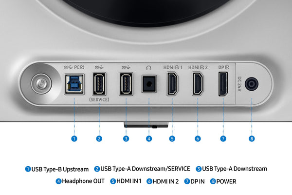 Samsung LS49CG934SUXXU Odyssey OLED 49" Gaming Monitor - 5120x1440, Speakers, HDMI 2.1, 0.03ms, 240Hz