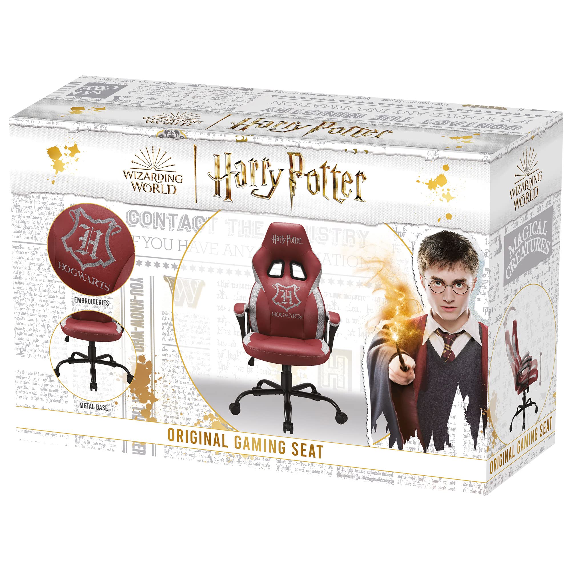 Subsonic Harry Potter - Junior gamer chair - Gaming office chair - Official License