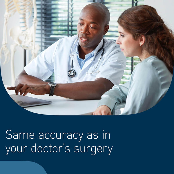 OMRON RS1 Automatic Wrist Blood Pressure Monitor, clinically validated, Blood Pressure Machine with Preformed Cuff 13.5-21.5 cm, Accurate Measurement, Cuff Wrap Guide