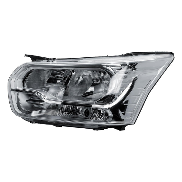 Replacement Passenger Left Side N/S Headlight Head Lamp Chrome Strip Electric Adjustment for Ford Transit MK8 2014-2025