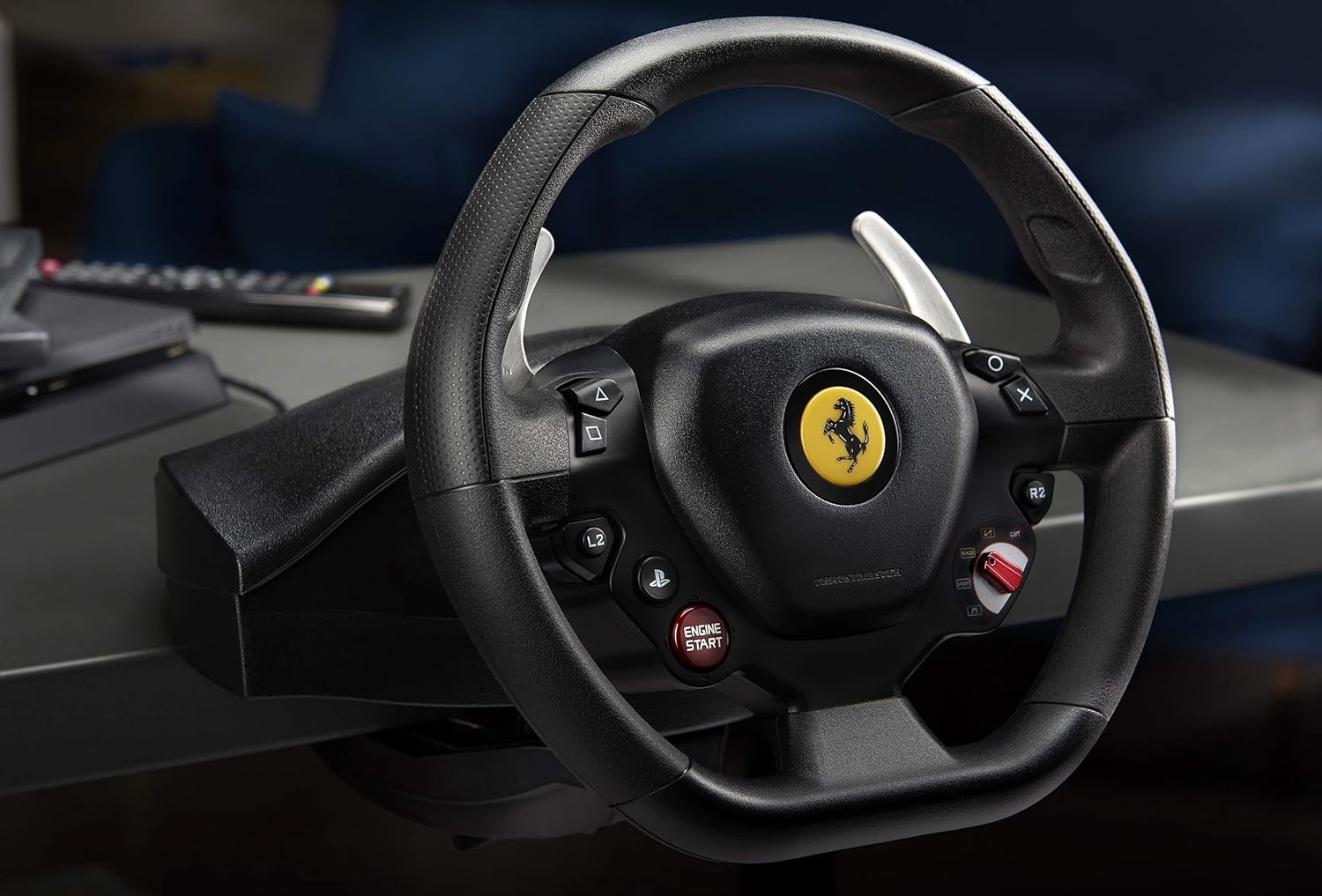 Thrustmaster T80 RW Ferrari 488 GTB - Officially Licensed Racing Wheel for PC, PS4, and PS5, PS5 Pro