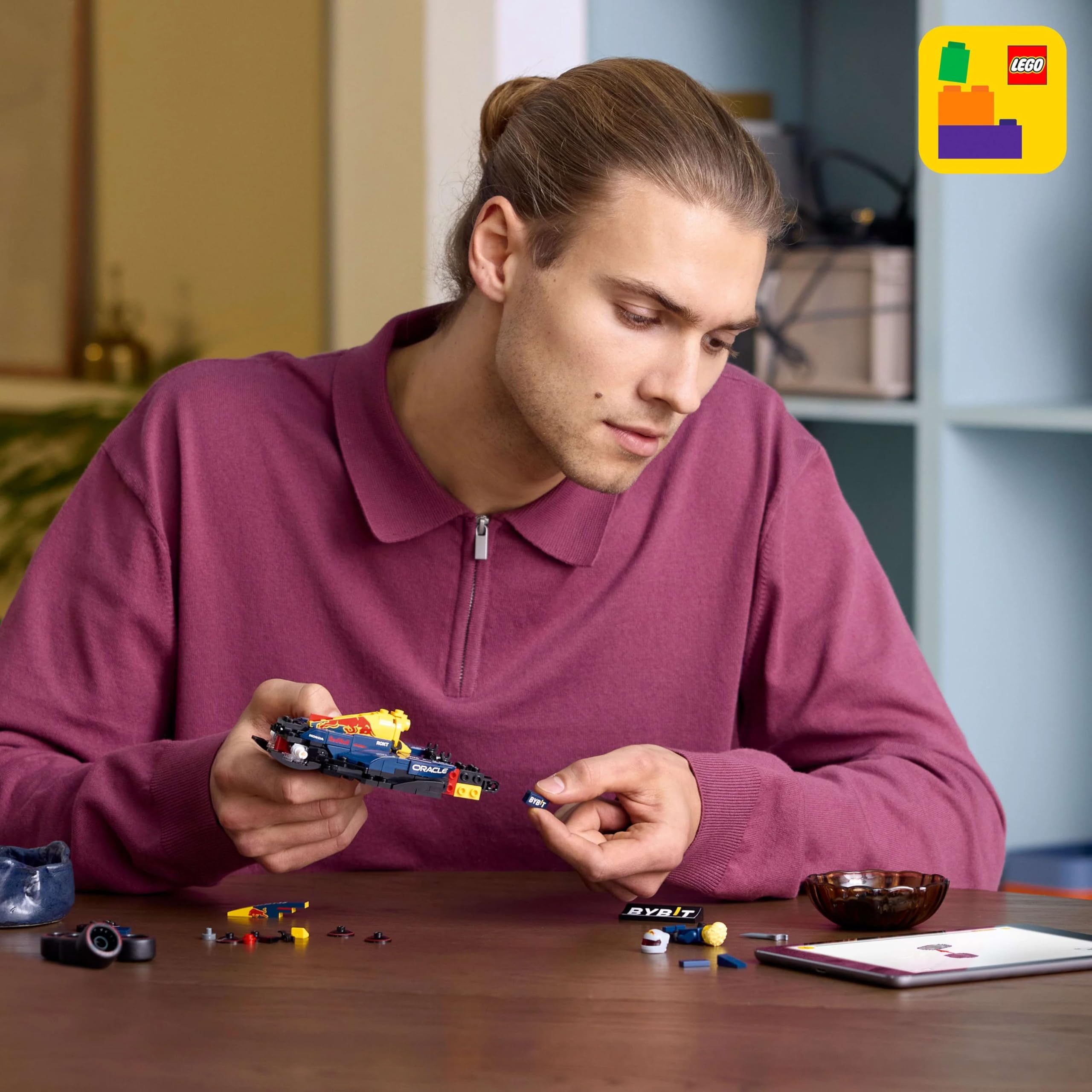 LEGO Speed Champions McLaren F1 Team MCL38 Race Car Toy with a Collectible Formula 1 Driver Minifigure - Model Kits for 10+ Year Old Boys & Girls or Adult Motorsport Fans 77251