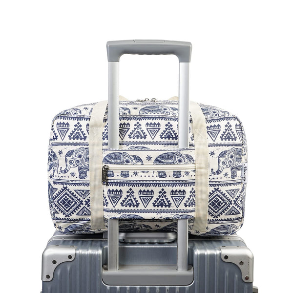 for Ryanair Airlines Cabin Bag 40x20x25 Underseat Foldable Travel Duffel Bag Holdall Tote Carry on Hand Luggage Overnight for Women and Men 20L (Black)