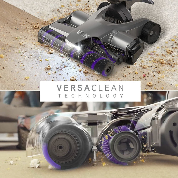 Vax Air Lift 2 Pet Plus Upright Vacuum | VersaClean Technology | Lift Out Technology | Additional Tools - CDUP-PLXP, Grey/Purple