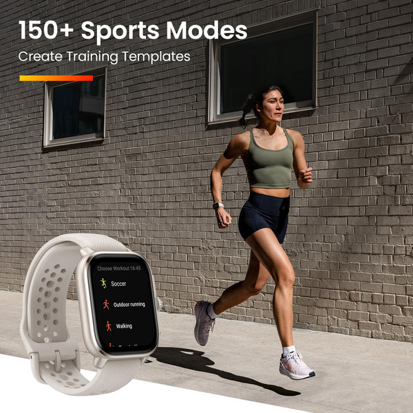 Amazfit Cheetah Smart Watch with Dual-Band GPS, Route Navigation & Offline Maps, Training Template, Heart Rate Monitor, Alexa-Built In