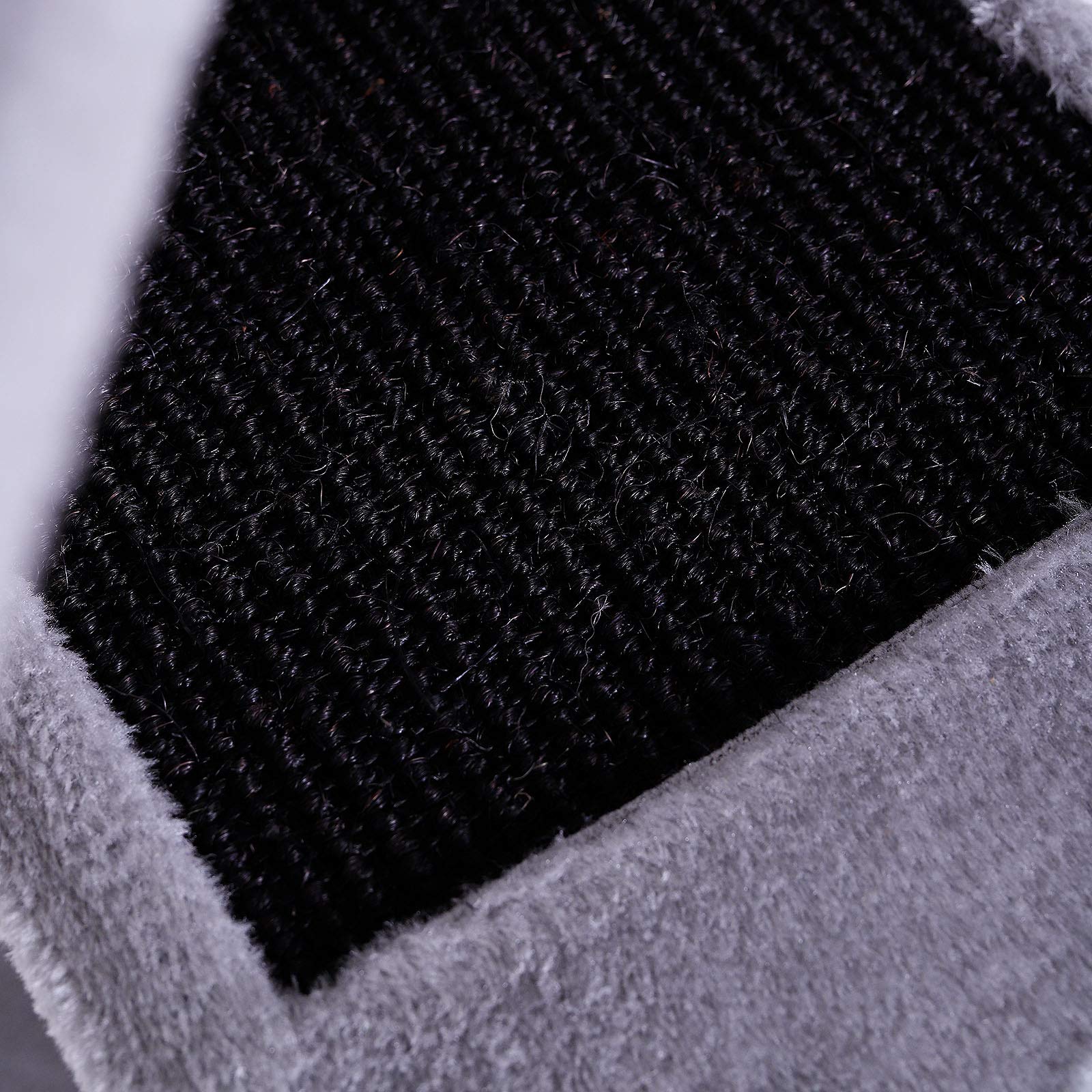 dibea Cat Scratcher Cat Tree Activity Centre Scratching Post 100 cm two coloured (grey/light-grey)