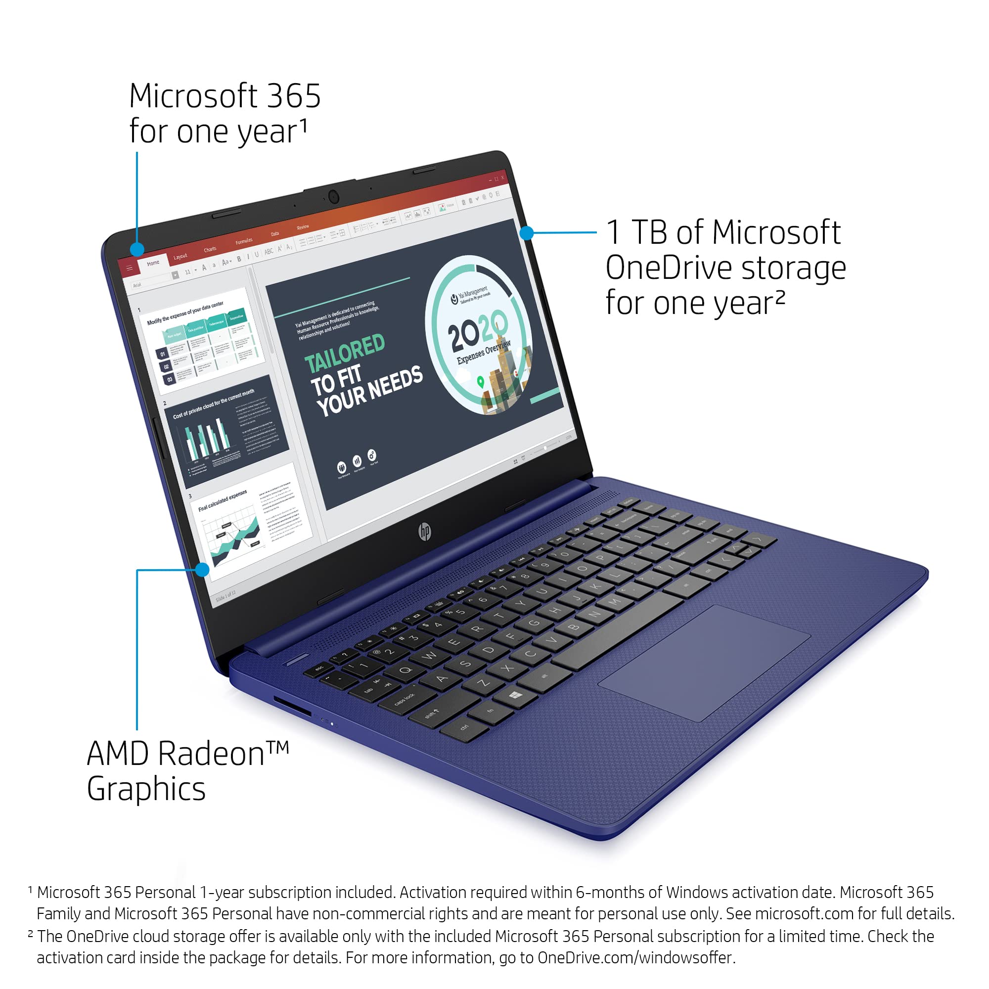 HP 14" Laptop, Intel Core i5-1235U Processor, 8 GB RAM, 512 GB SSD, Intel Iris Xe Graphics, FHD Display, Up to 8hrs battery, Win 11, Dual Speakers, Natural Silver, 14s-dq5005sa